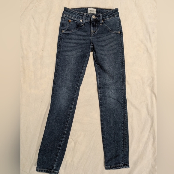 Hudson Jeans Other - Hudson Girls Blue Skinny Jeans With Button‎ Pockets Size 7